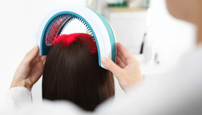 Technologia LLLT (Low Level Laser Therapy) w gabinecie trychologicznym mgr Rozalia Bugara.