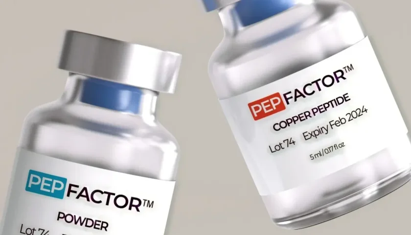 Ampułki z preparatem marki PEPFACTOR